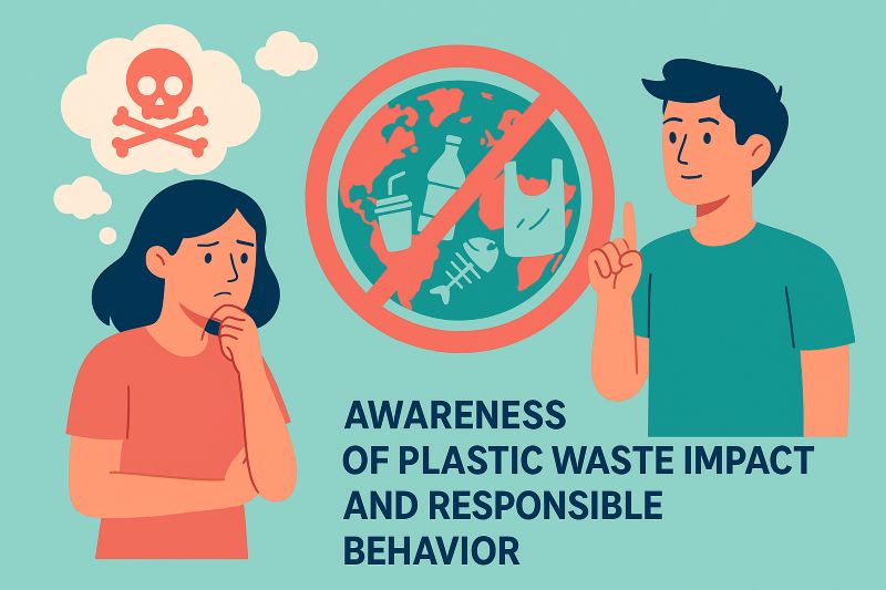 awareness of plastic waaste impact and responsible behavior
